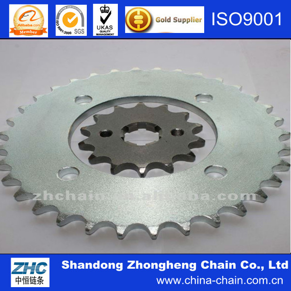 Motorcycle sprocket for India market